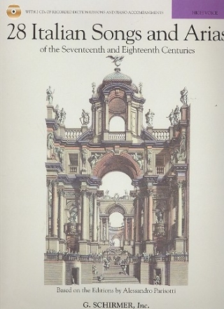 28 Italian Songs and Arias of the 17th and 18th Centuries (+Online Audio Access) for high voice and piano