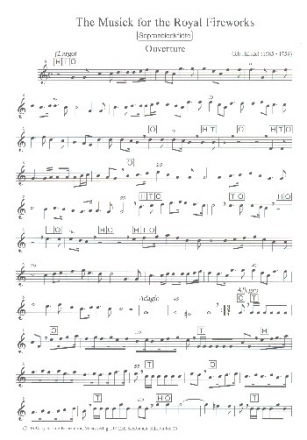 Festliche Musik Band 5: Feuerwerksmusik  fr 4 Blockflten (SATB) Sopranblockflte