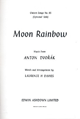 Moon Rainbow for voice and piano