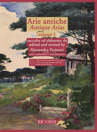 Arie antiche vol.1 (+2 CD's) for voice and piano