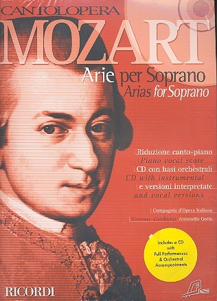 Arias for soprano (+CD) for soprano and piano