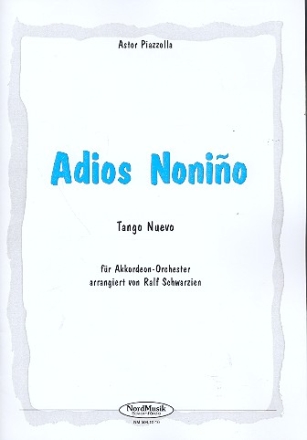 Adios Nonino fr Akkordeonorchester Partitur