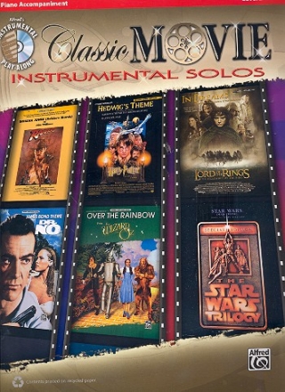 Classic Movie Instrumental Solos (+CD): piano accompaniment