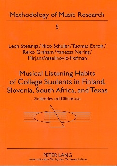 Musical Listening Habits of College Students in Finland, Slovenia, South Africa and Texas Similarities and Differences