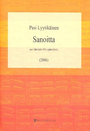 Sanoitta for Eb clarinet and piano