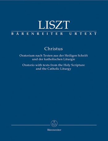 Christus fr Soli, gem Chor und Orchester Partitur