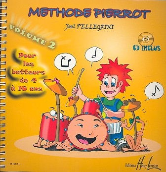 Mthode Pierrot vol.2 (+CD) pour batterie