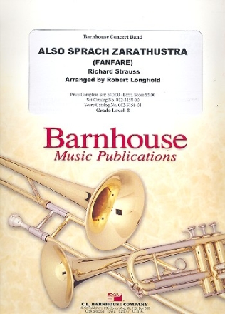 Also sprach Zarathustra (Fanfare) fr Blasorchester Partitur und Stimmen