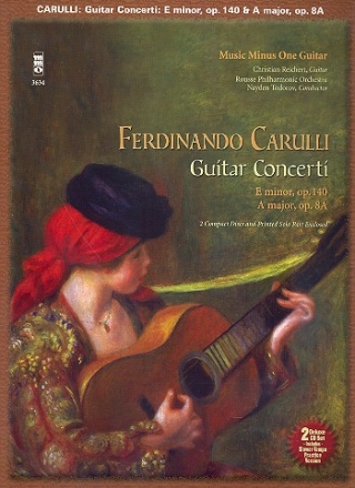 2 Concerti for Guitar and Orchestra (+Onilne Audio) printed guitar part