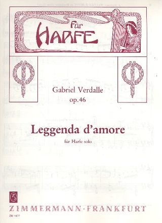 Leggenda d'amore op.46 fr Harfe