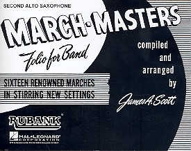 March-Masters for Band alto saxophone 2