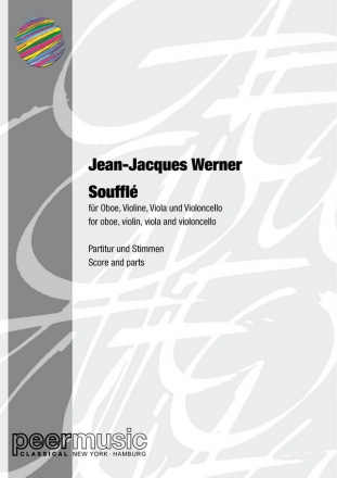 Souffl fr Oboe, Violine, Viola und Violoncello Partitur und Stimmen