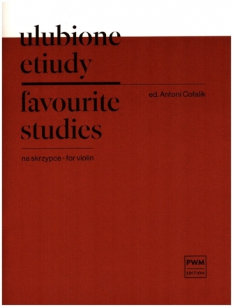 Favorite Studies for violin