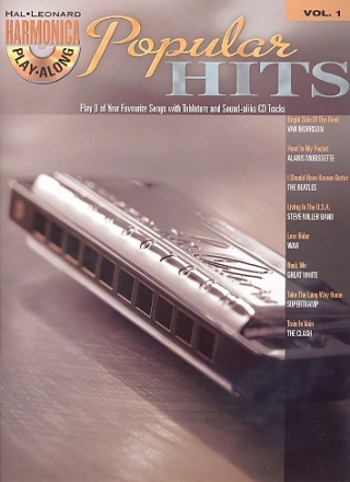 Popular Hits (+CD): for harmonica harmonica playalong vol.1 (european edition)