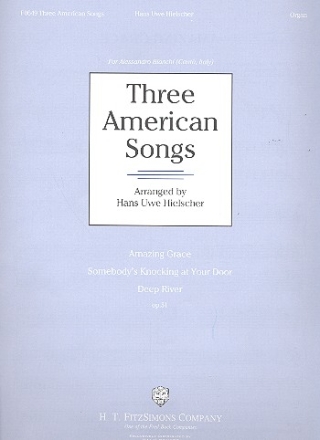 3 American Songs for organ