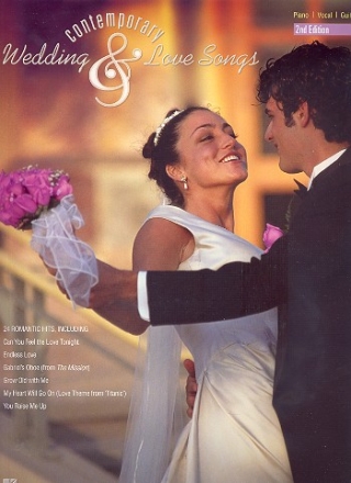 Contemporary Wedding and Love Songs Songbook piano/vocal/guitar 2nd edition