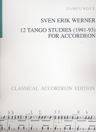 12 Tango Studies for accordeon