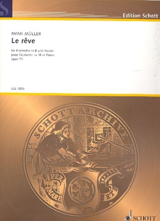 Le rve op. 73 fr Klarinette und Klavier