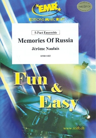 Memories of Russia fr 5-stimmiges flexibles Ensemble Partitur und Stimmen