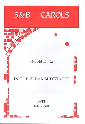 In the bleak Midwinter for mixed chorus and piano vocal score