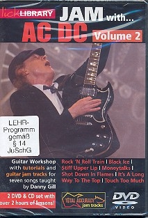 Jam with AC/DC Volume 2 for guitar DVD