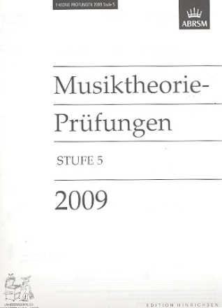 Musiktheorie Prfungen 2009 Stufe 5