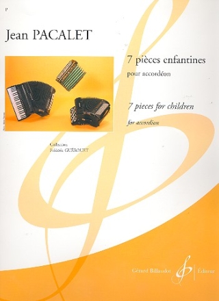 7 pieces enfantines pour accordeon