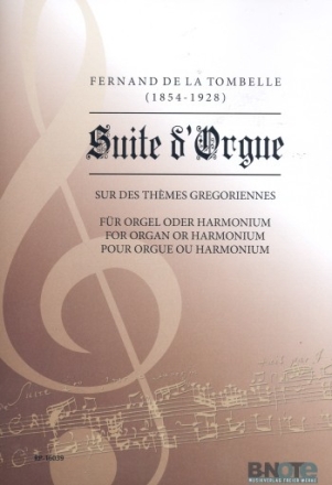 Suite d'orgue sur des thmes gregoriennes fr Orgel (Harmonium)