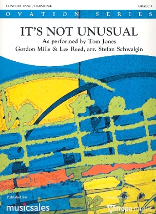 It's not unusual: fr Blasorchester Partitur und Stimmen