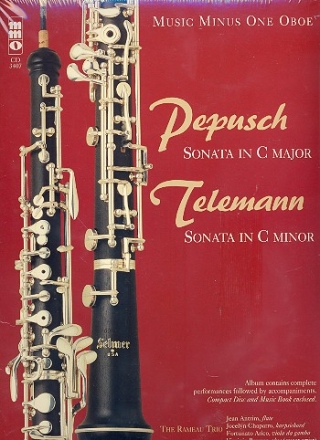 Music minus one Oboe - Pepusch and Telemann (+CD) oboe part