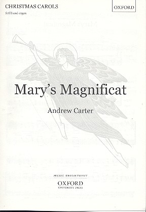 Mary's Magnificat for mixed chorus and organ score