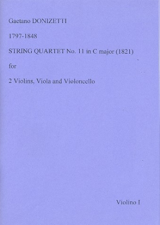 String Quartet in C Major no.11 parts