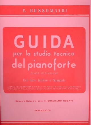 Guida per lo studio tecnico del pianoforte vol.2