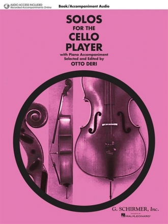 Solos for the Cello Player (+Audio Access) for cello and piano