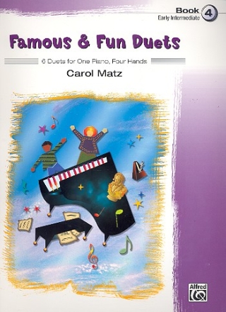 Famous & Fun Duets vol.4 for piano 4 hands score