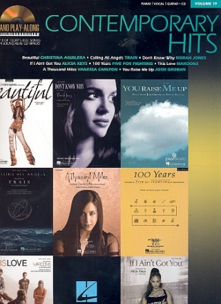 Contemporary Hits Vol.19 (+CD): Songbook piano/vocal/guitar