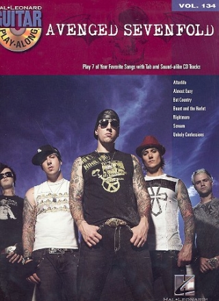 Avenged Sevenfold (+CD): guitar playalong vol.134 songbook vocal/guitar/tab