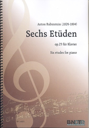 6 Etden op.23  fr Klavier