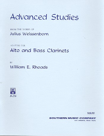 Advanced Studies for alto (bass) clarinet