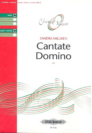 Cantate Domino for female chorus a cappella Score