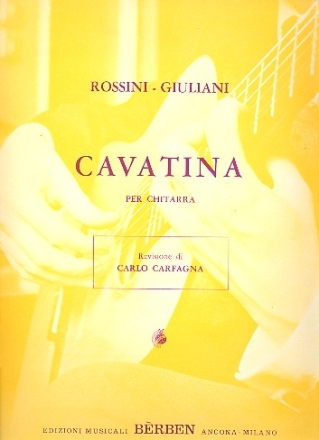 Cavatina aus Semiramis fr Gitarre