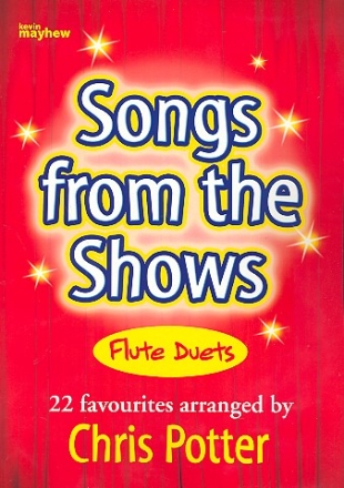 Songs from the Shows: for 2 flutes score