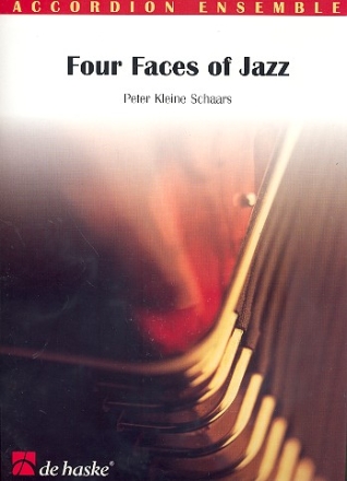 Four Faces of Jazz fr Akkordeonorchester Partitur und Stimmen (4-4-2-4)