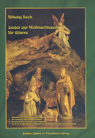 Lieder zur Weihnachtszeit fr Gitarre (Melodieinstrument) (mit Text und Akkorden)