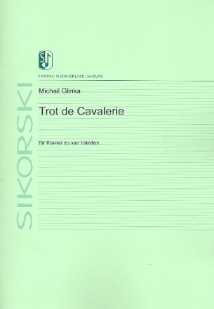 Trot de cavalerie fr Klavier zu 4 Hnden Spielpartitur,  Archivkopie