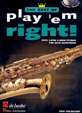 The Best of Play 'em right (+2 CD's): for alto saxophone