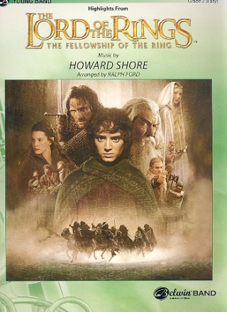 The Lord of the Rings vol.1 - Highlights: for young concert band score and parts