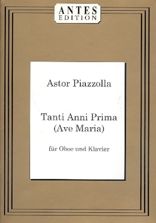 Tanti anni prima fr Oboe und Klavier