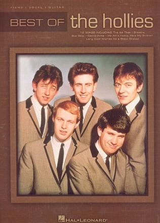 Best of The Hollies songbook piano/vocal/guitar