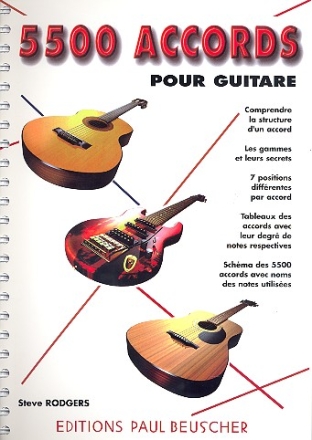 5500 accords pour guitare